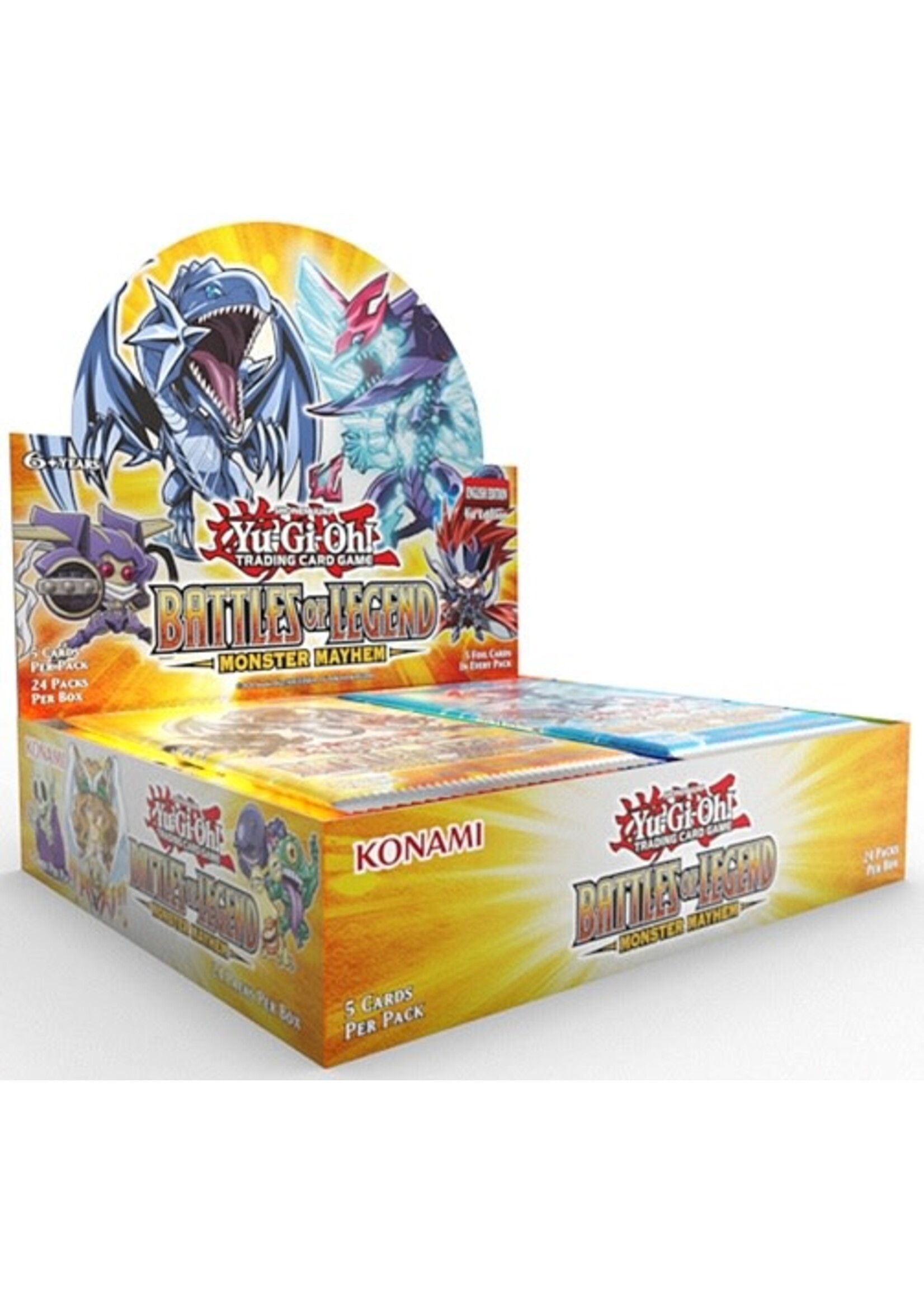 Yu-Gi-Oh! Yu-Gi-Oh! Battles of Legend Monster Mayhem Booster (1pc)