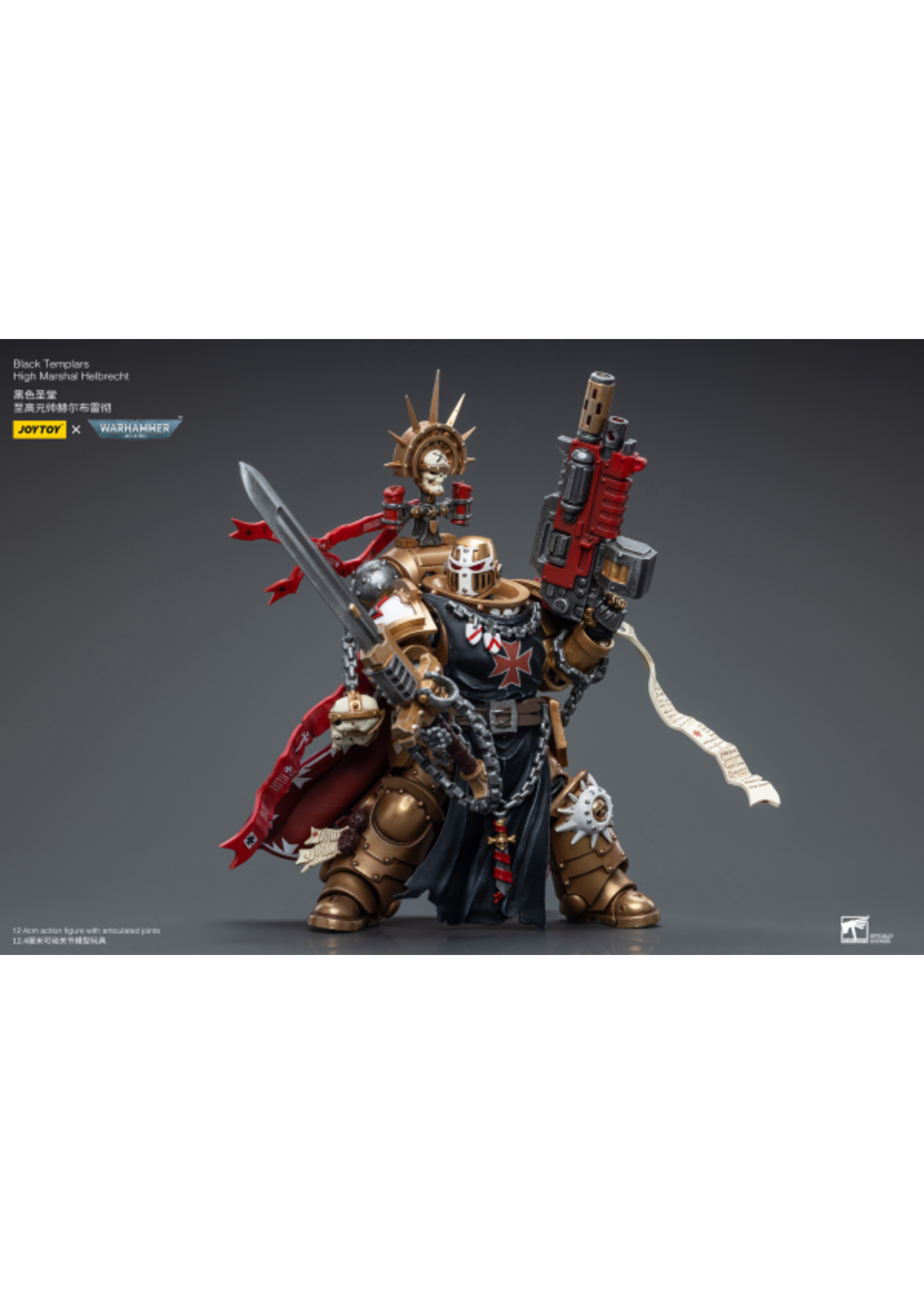 Joy Toy Black Templars High Marshal Helbrecht