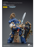 Joy Toy Ultramarines Primaris Captain with Relic Shield & Power Sword
