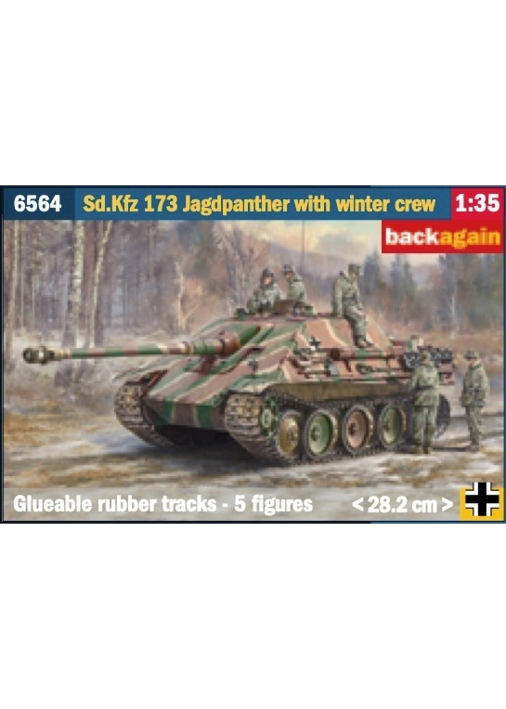 Italeri ITA6564 Jagdpanther with Winter Crew (1/35)