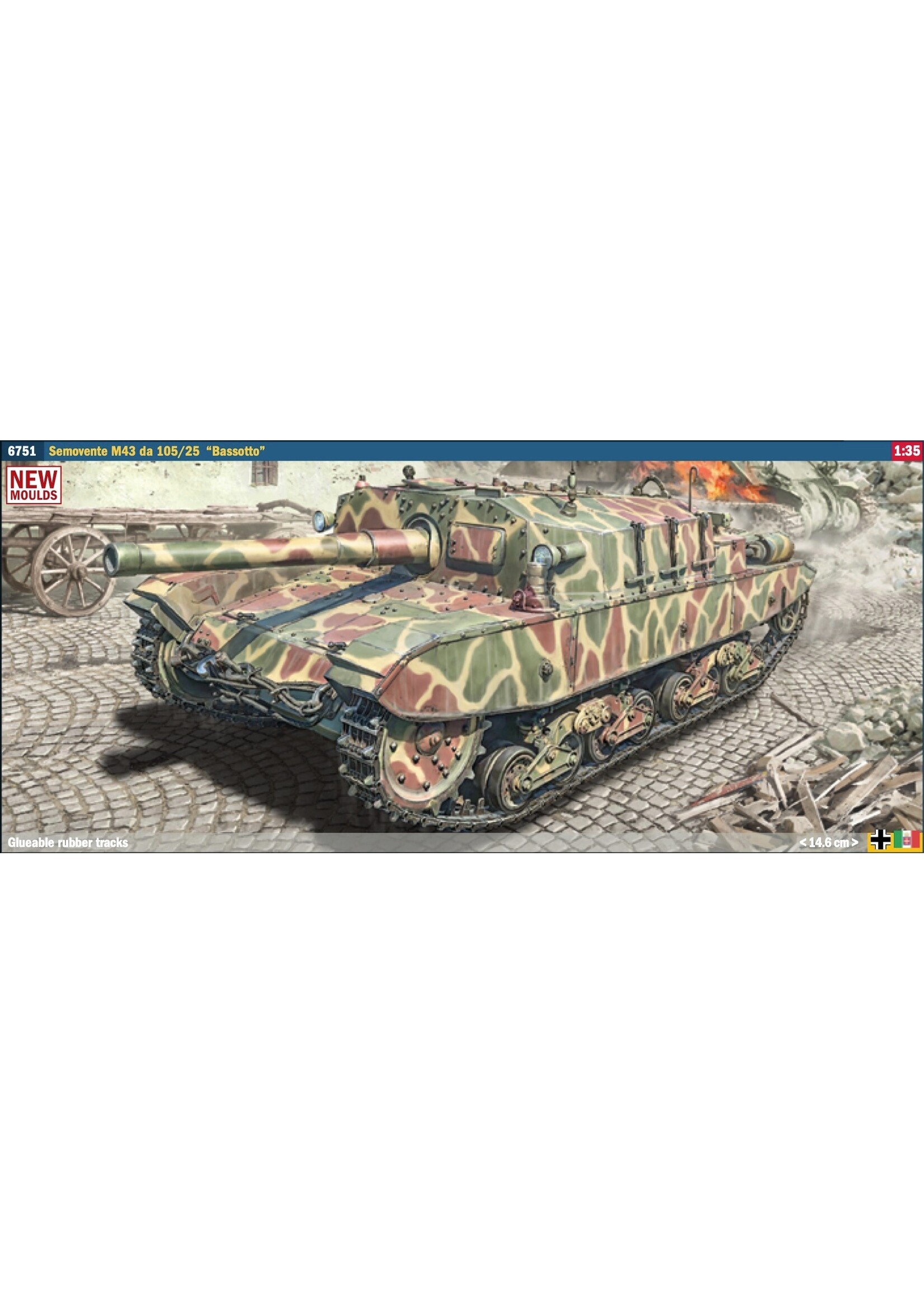 Italeri ITA6751 Semovente M43 Bassotto (1/35)