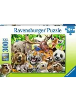 Ravensburger RAV13354 Exotic Animals Selfie (Puzzle300)