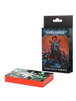 WH40K Chaos Space Marines DataSheet Cards (2024)