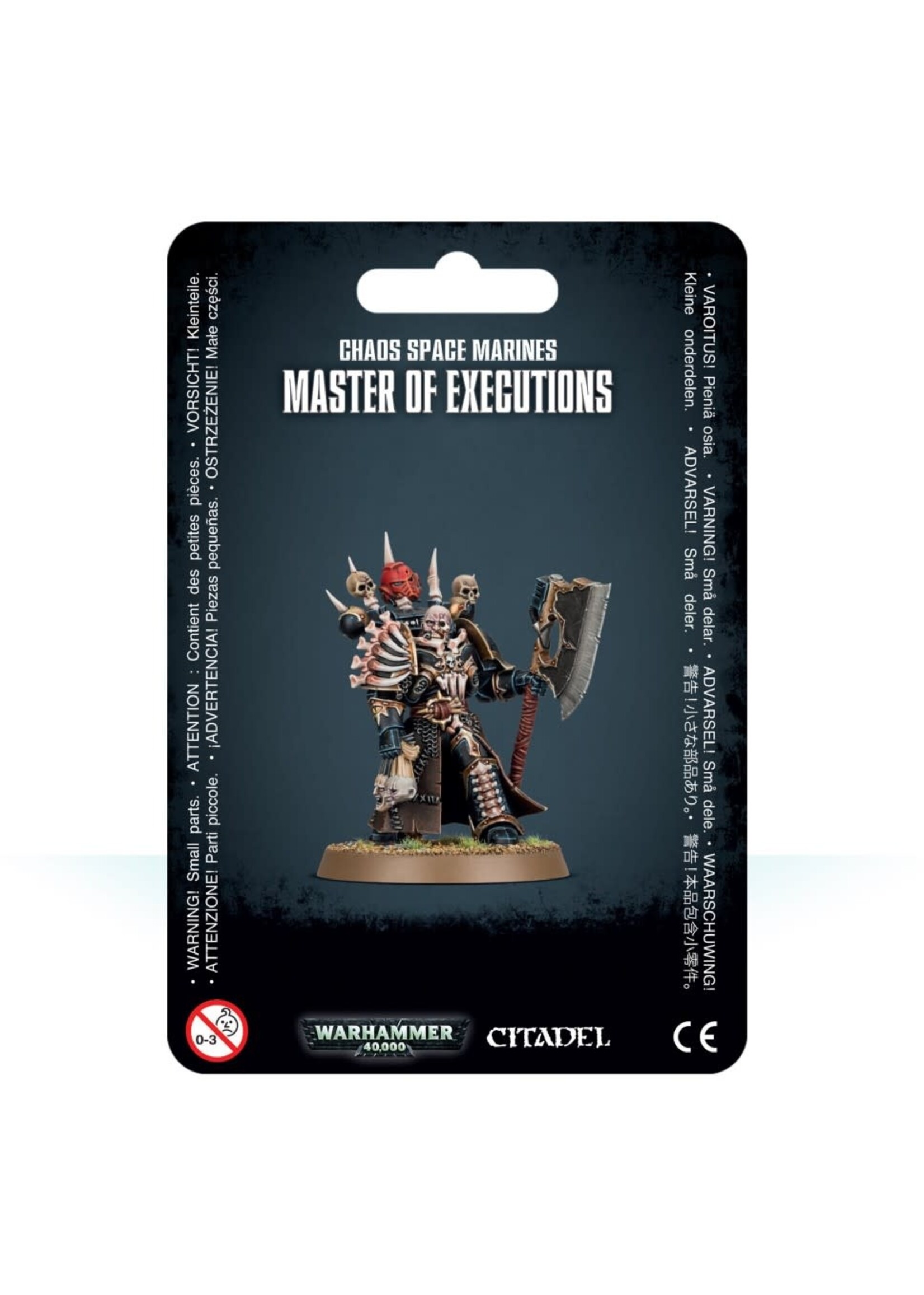 WH40K Chaos Space Marines Master of Executions