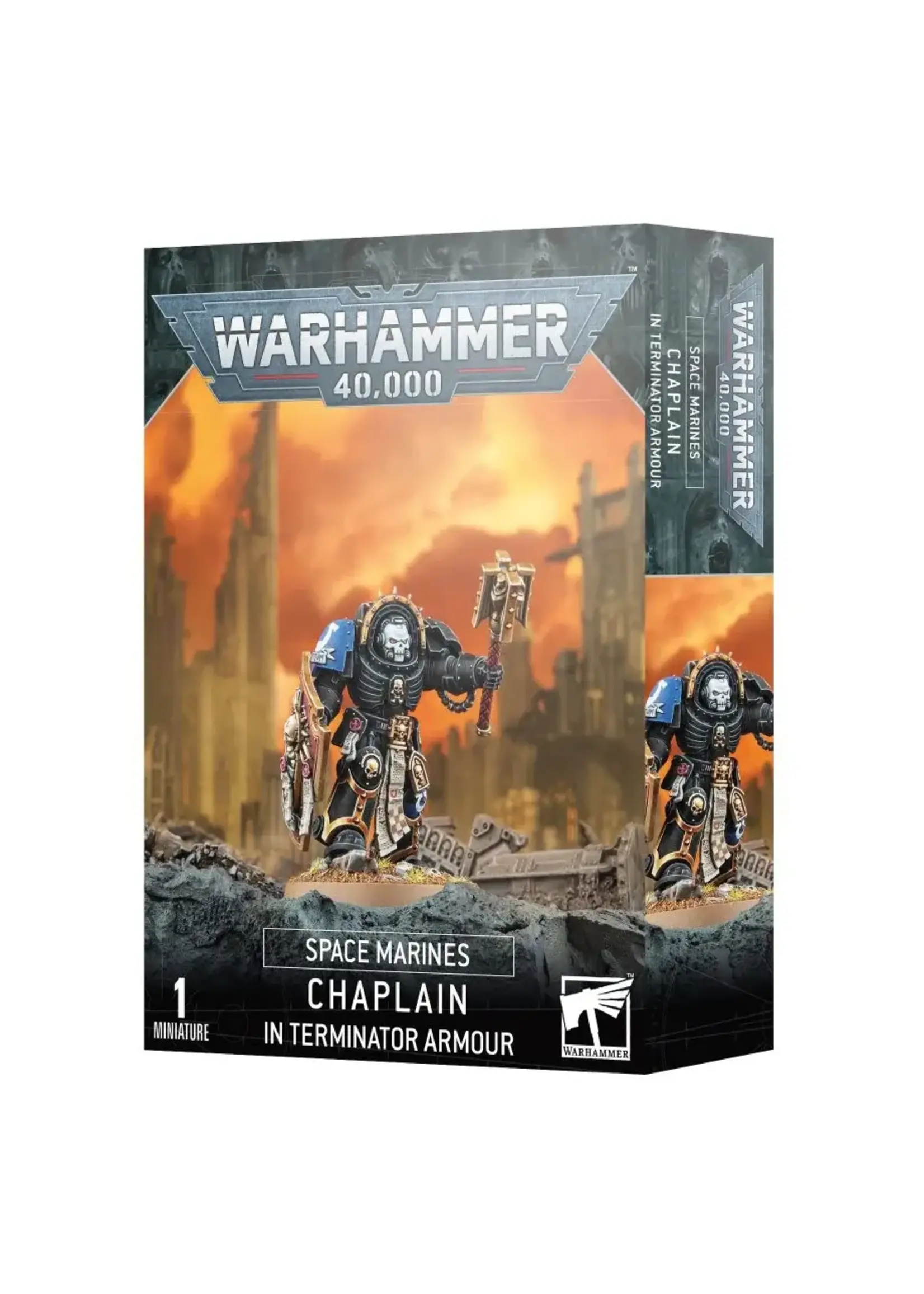 WH40K Space Marines Chaplain in Terminator Armour (2023)