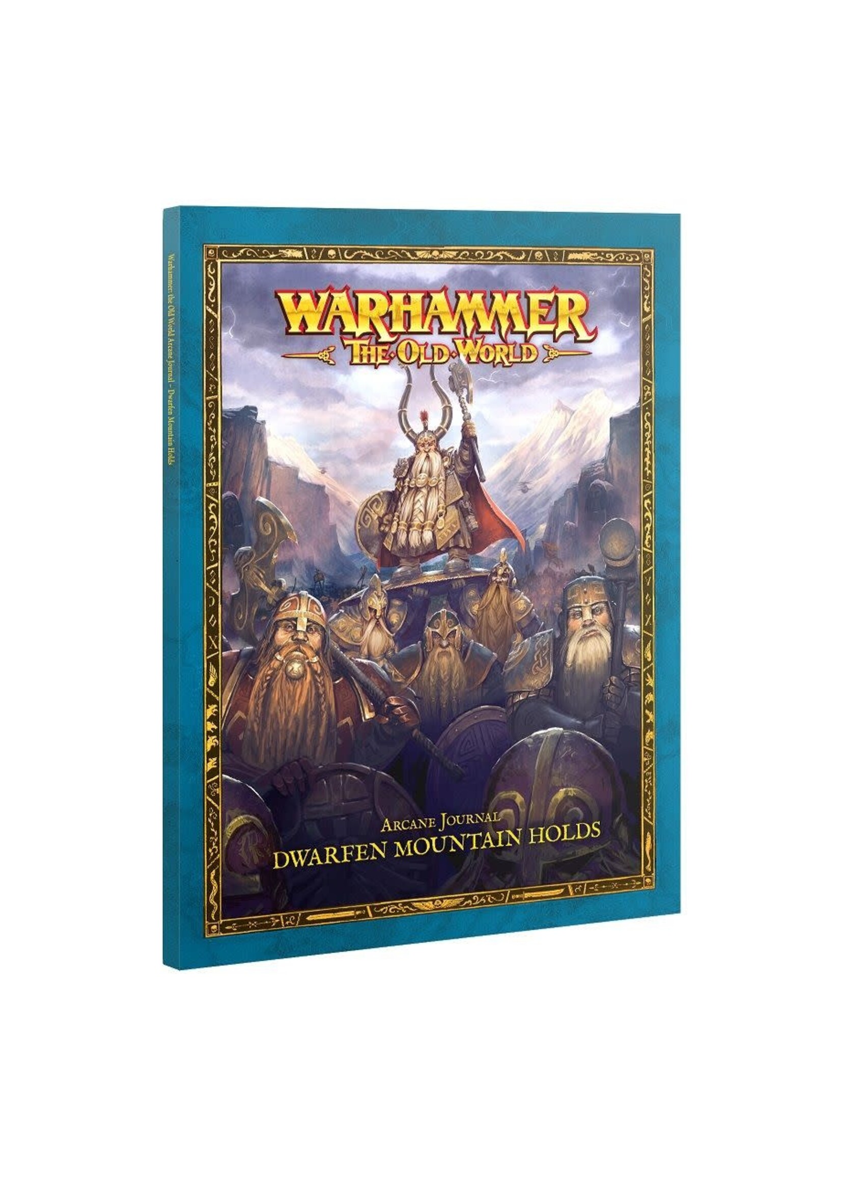 Old World Dwarfen Mountain Holds Arcane Journal