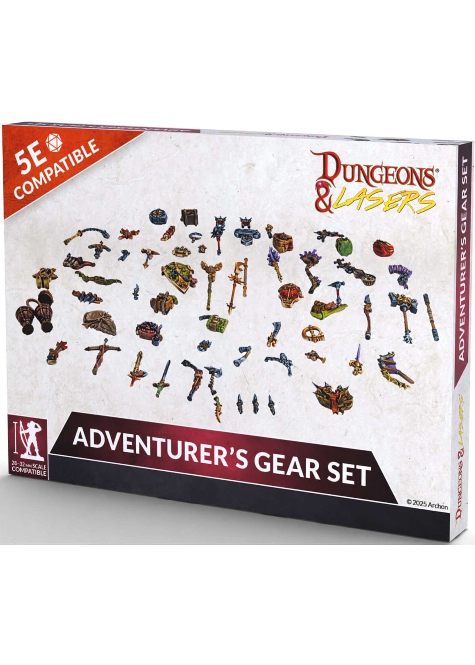 Archon Studio Dungeons & Lasers Adventurers Gear Set