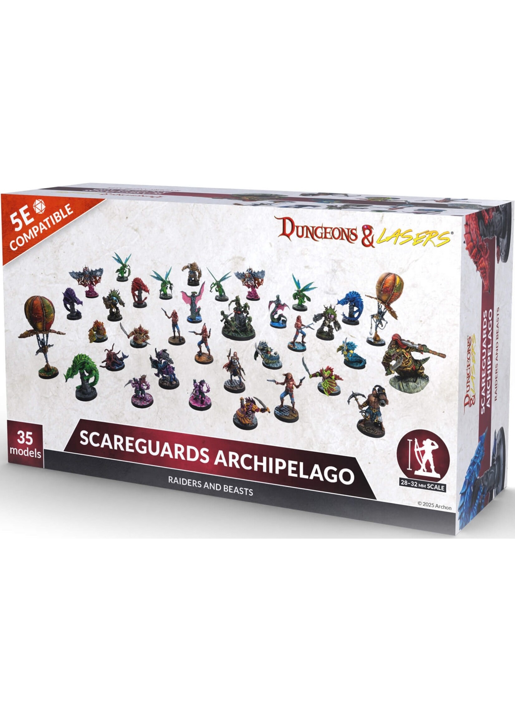 Archon Studio Dungeons & Lasers Raiders & Beasts of the Scarguards Archipelago