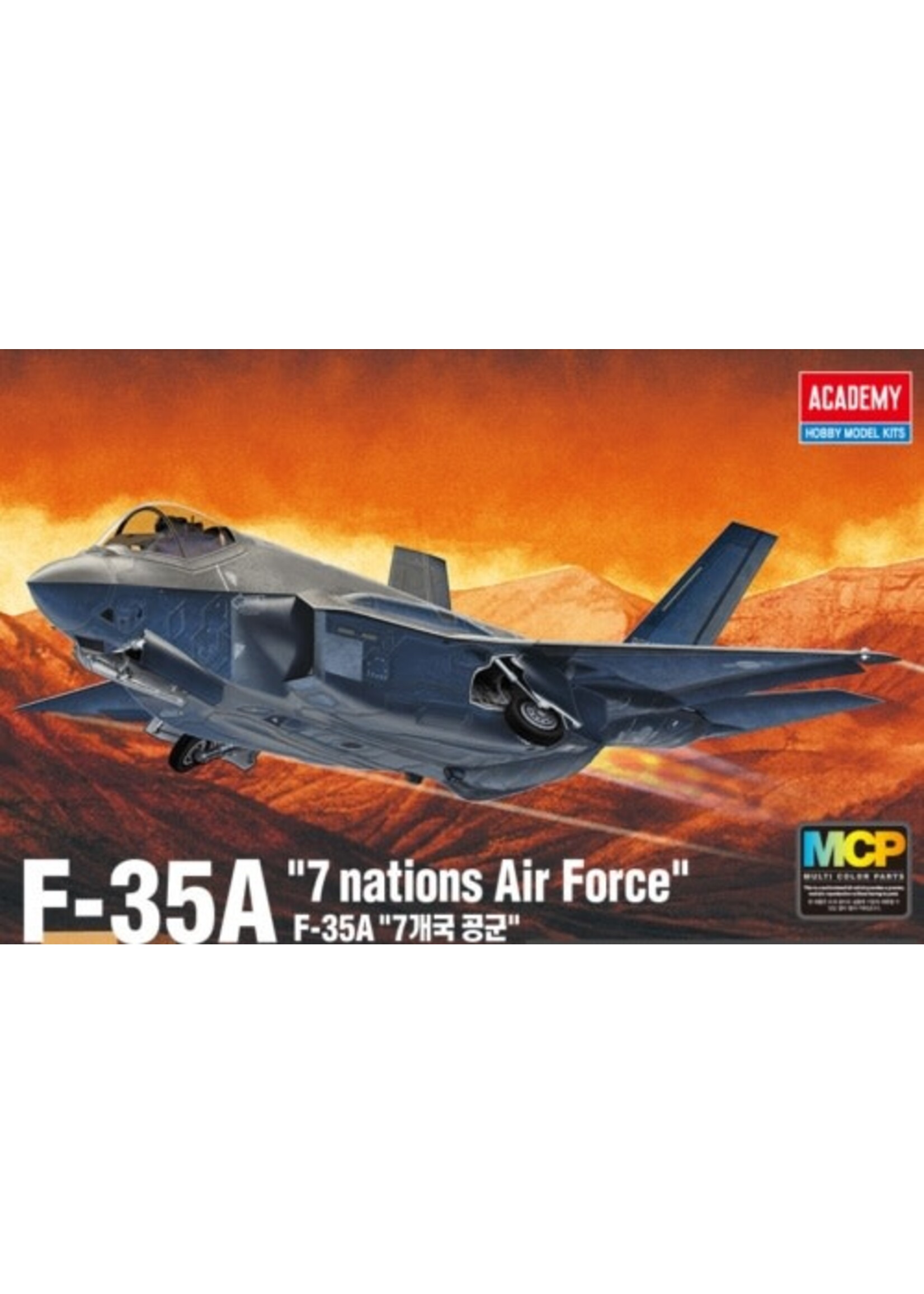 Academy ACA12561 F-35A Seven Nation Air Force (1/72)