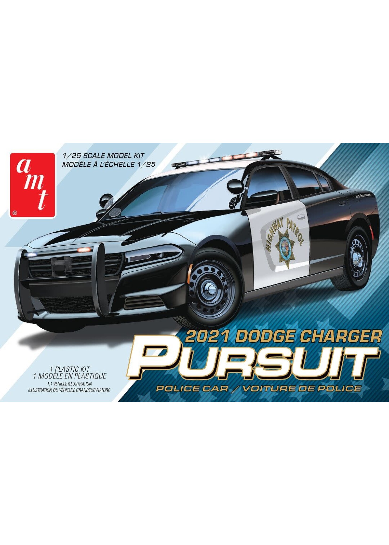 AMT AMT1324 2021 Dodge Charger Police Pursuit (1/25)