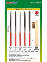 Master Tools MT09964 Assorted Needle Files Set