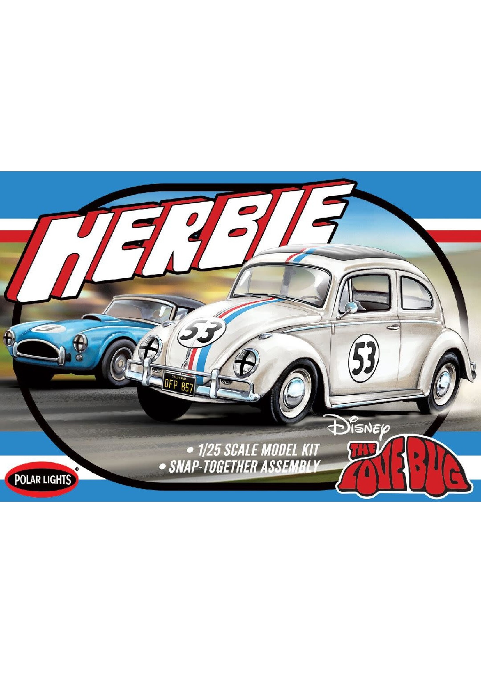 Polar Lights POL1005 Herbie Volkswagon Beetle (1/25)