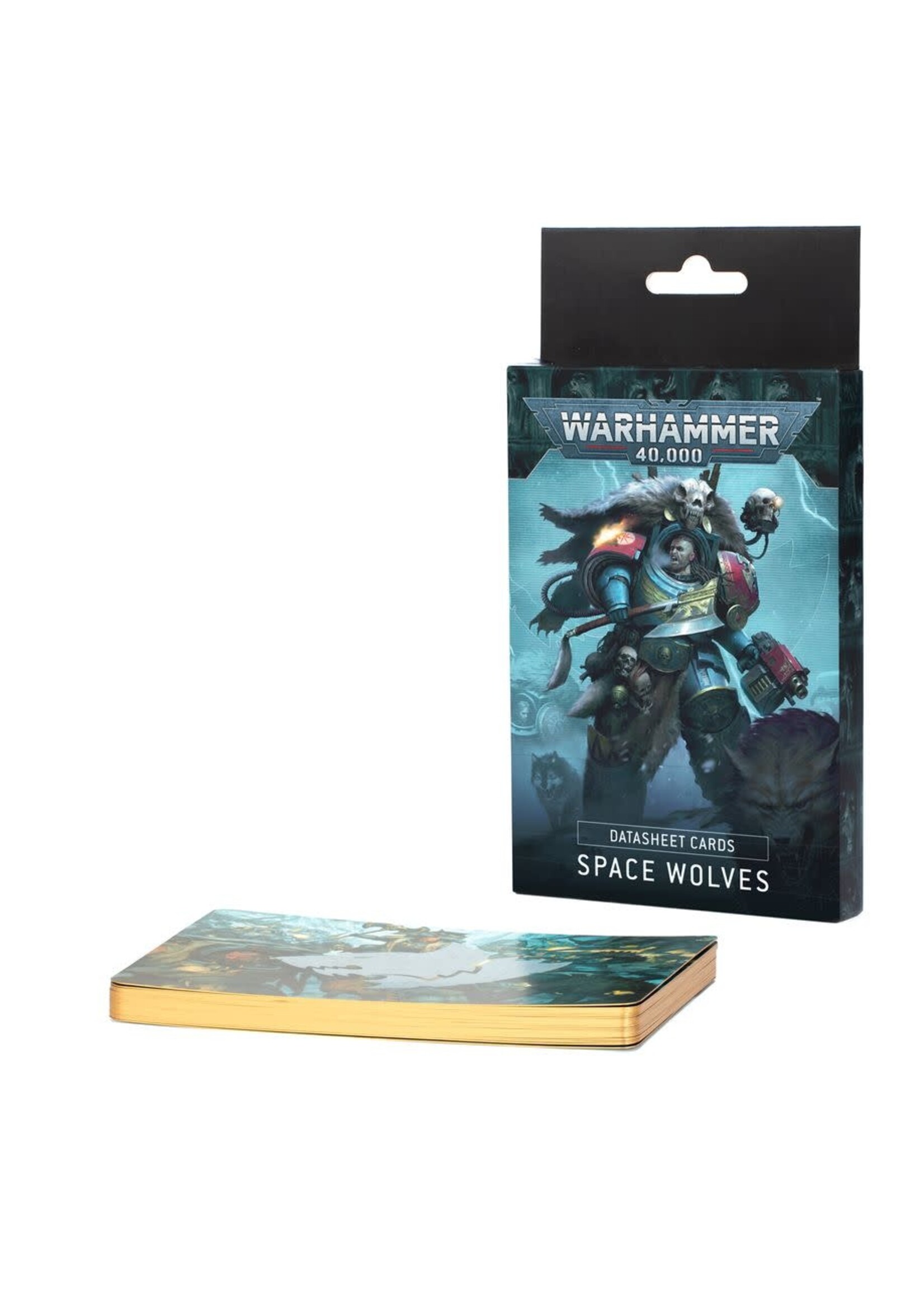 WH40K Space Wolves DataSheet Cards