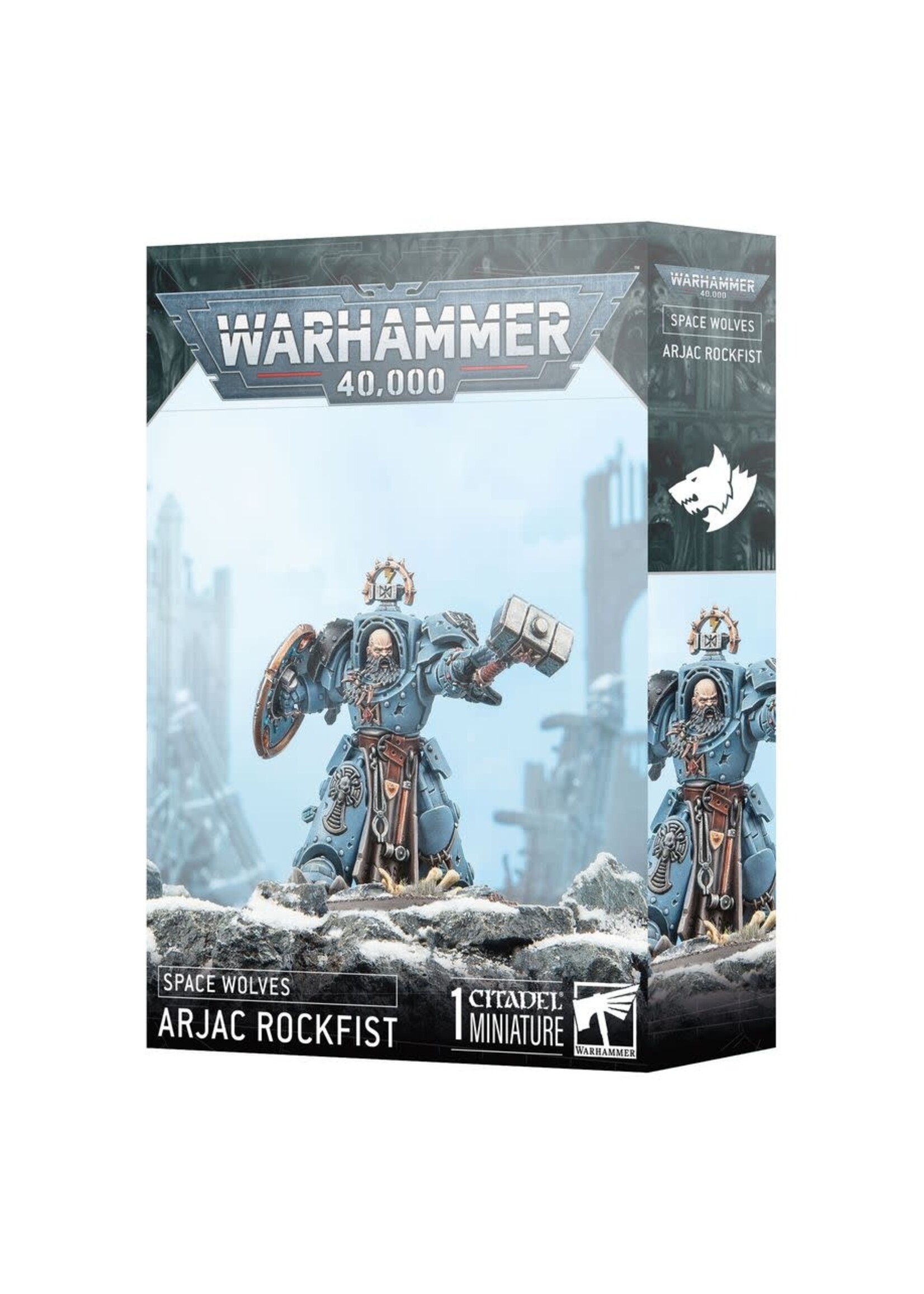 WH40K Space Wolves Arjac Rockfist