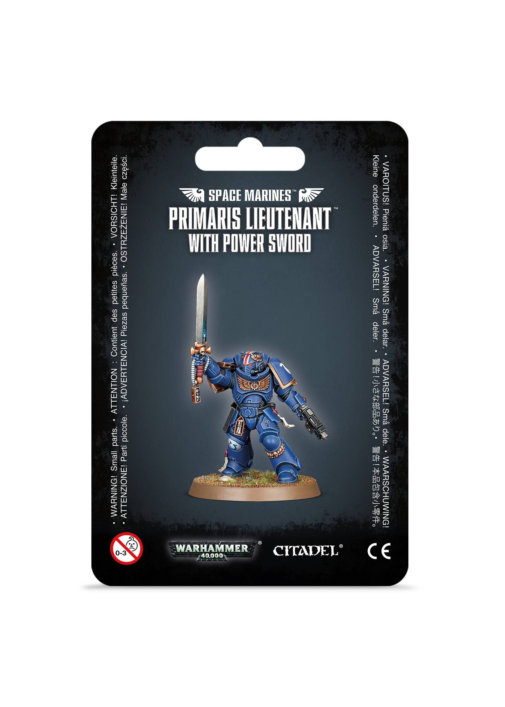 WH40K Space Marines Primaris Lieutenant with Power Sword