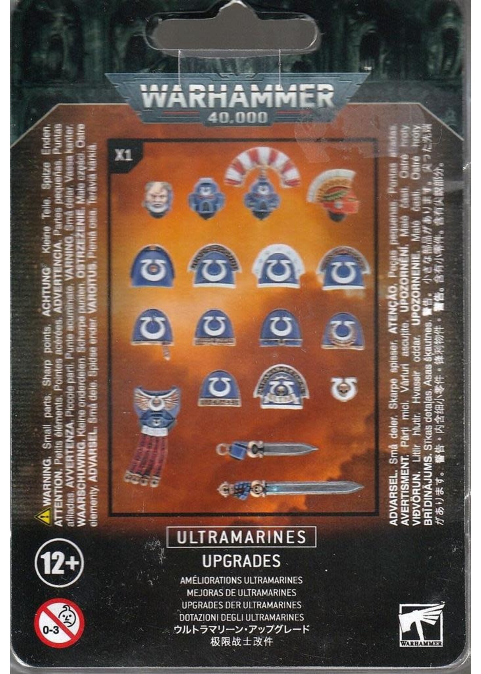 WH40K Space Marines Ultramarines Upgrades