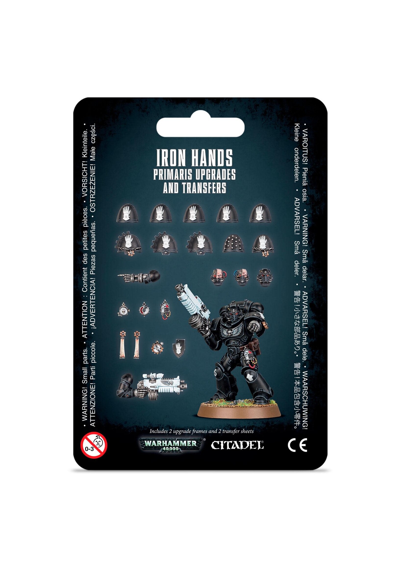 WH40K Iron Hands Primaris Upgrades & Transfers