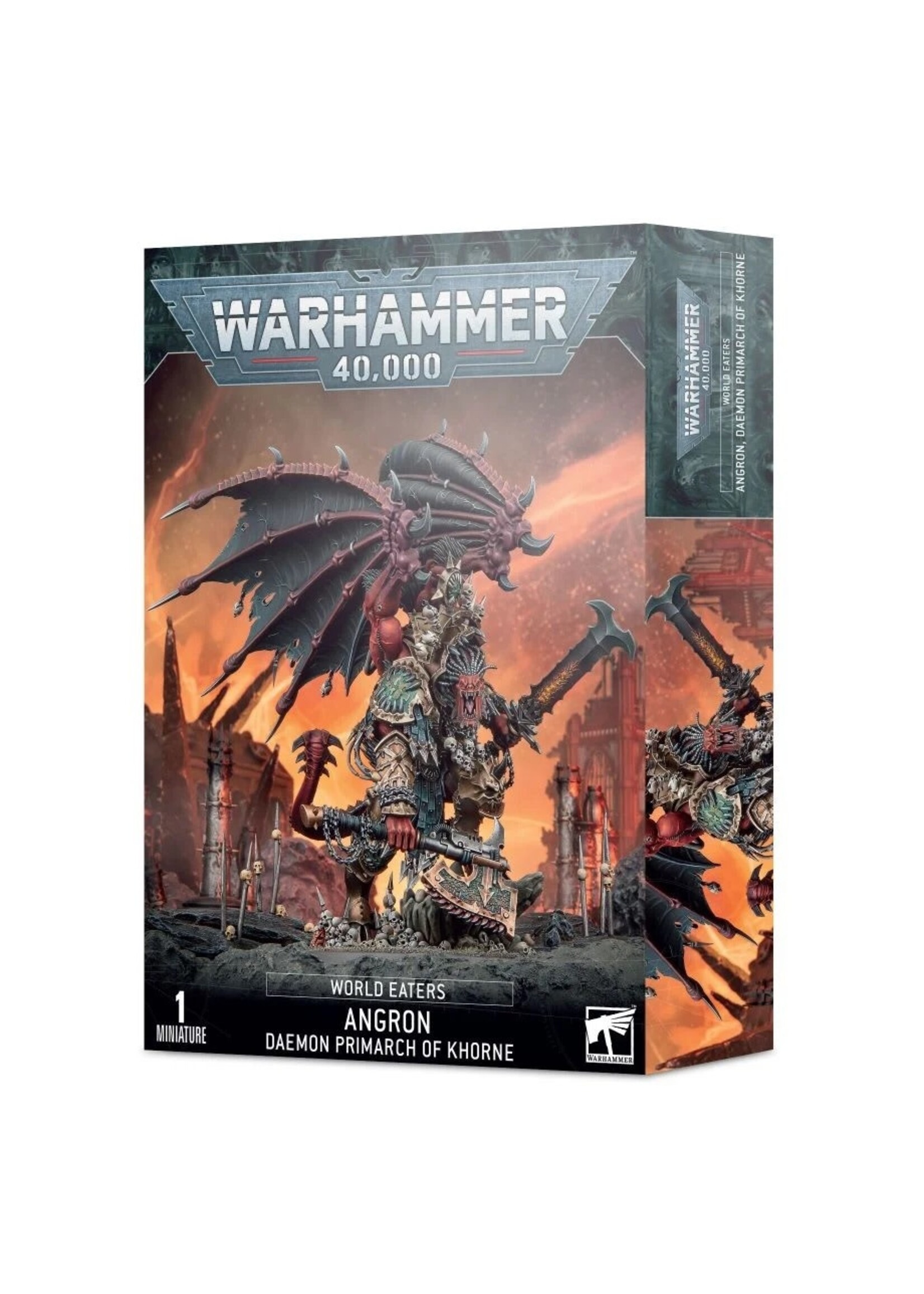 WH40K World Eaters Angron Daemon Primarch of Khorne