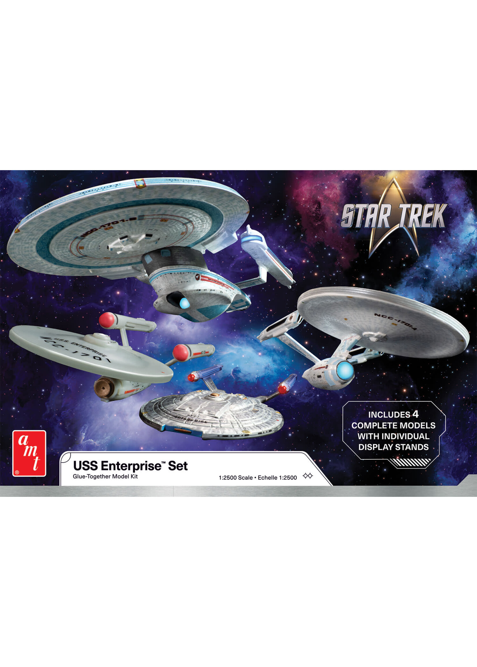 AMT AMT1485 USS Entrprise 4 Ship Set (1/2500)