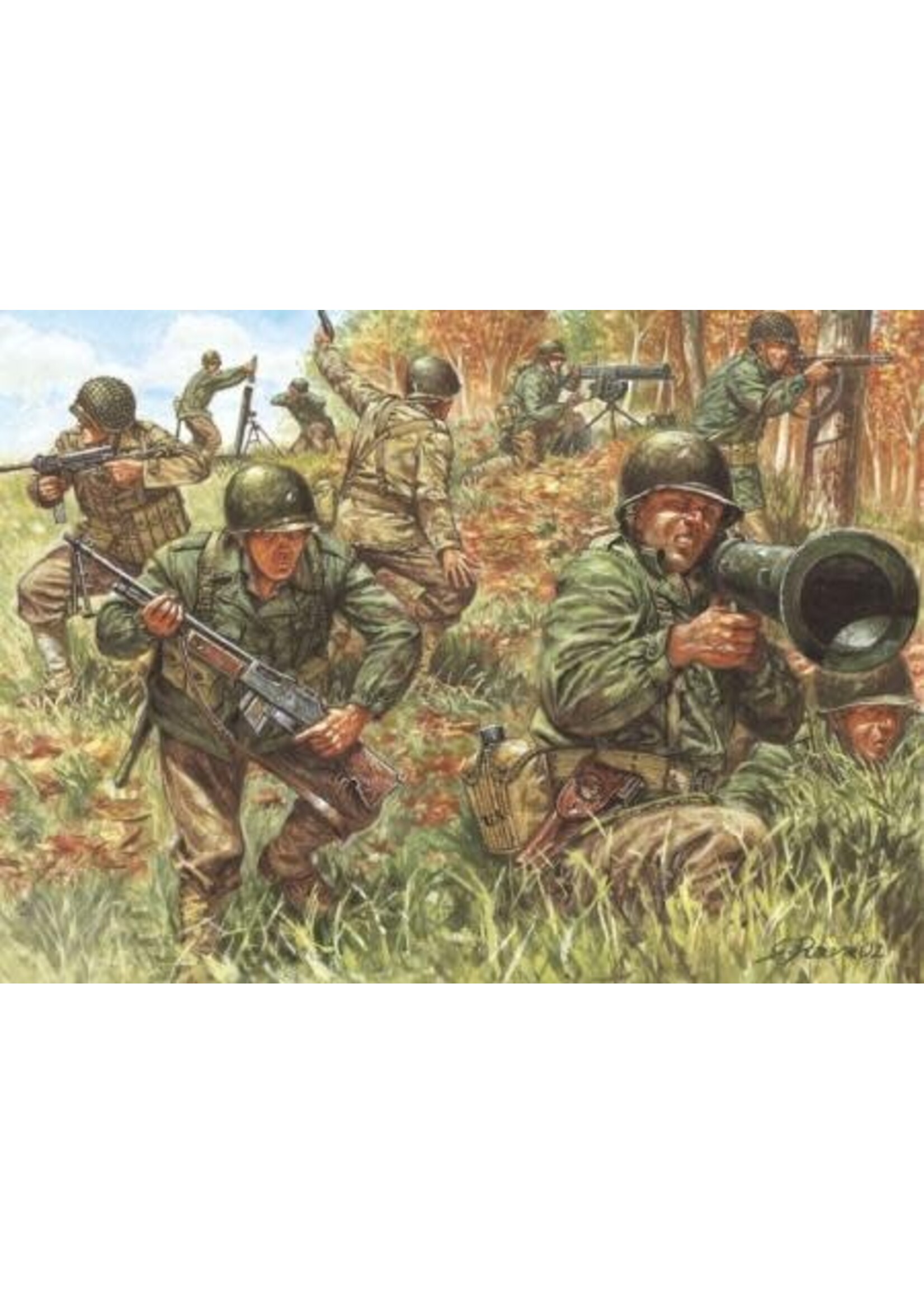 Italeri ITA6046 WW2 American Infantry (1/72)