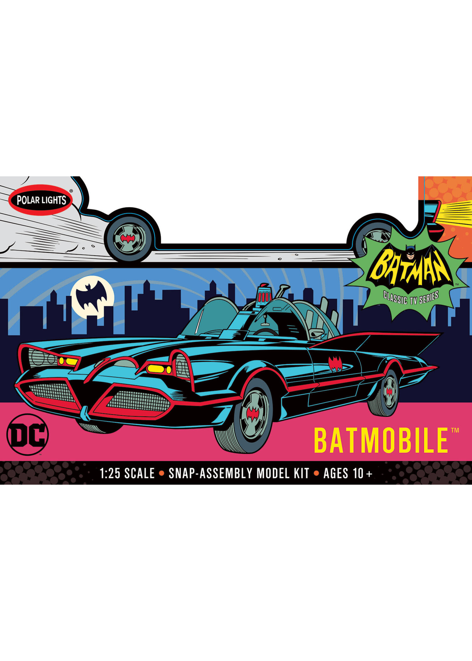 Polar Lights POL1007 TV Batmobile SnapKit (1/25)