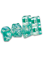 Goodman Games Traditional 9-Die Set Thracian Azure Swirl Dice