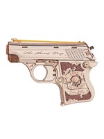 ROKR ROELQ502 Wooden 3D Mini Gun