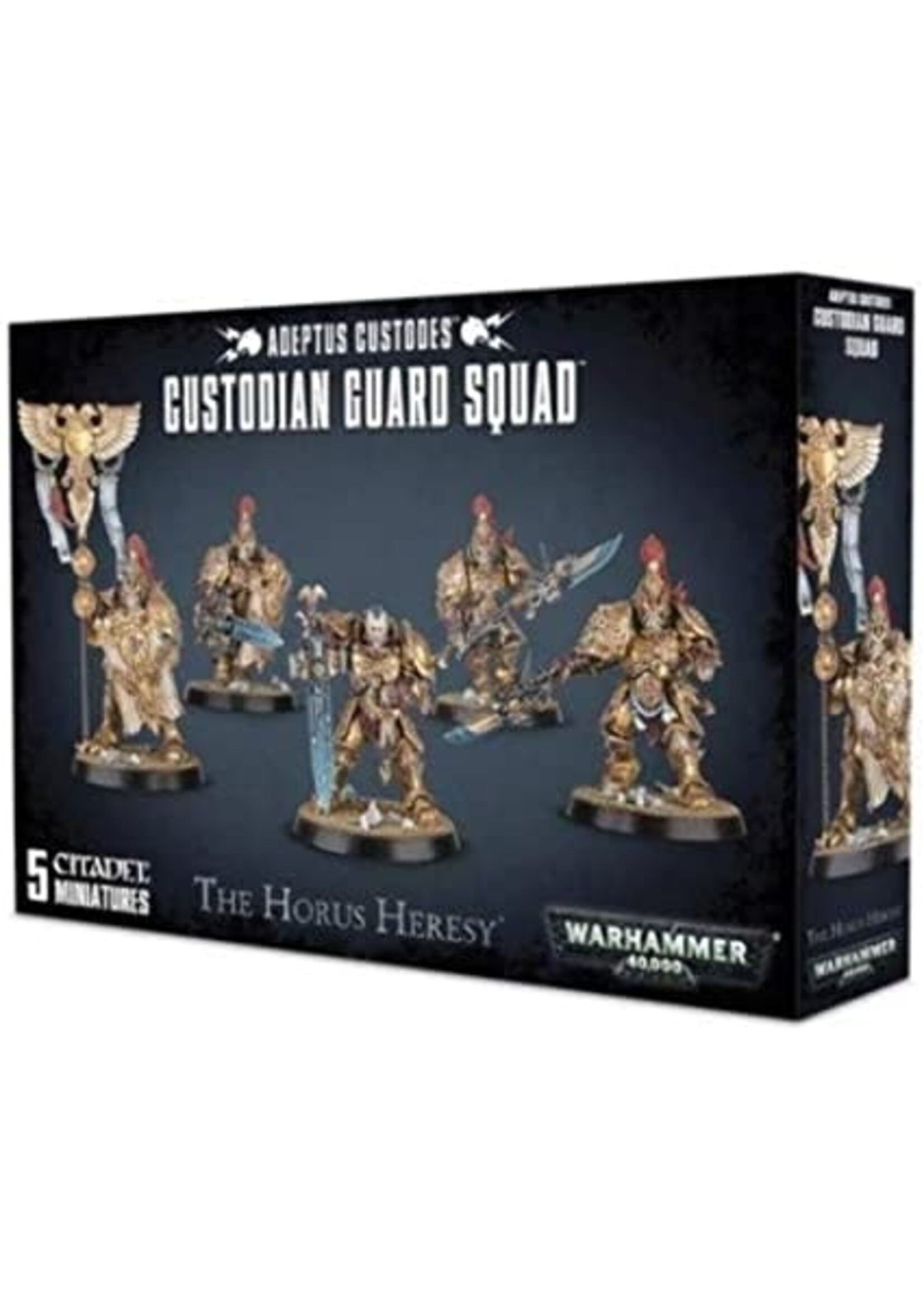 WH40K Adeptus Custodes Custodian Guard Squad