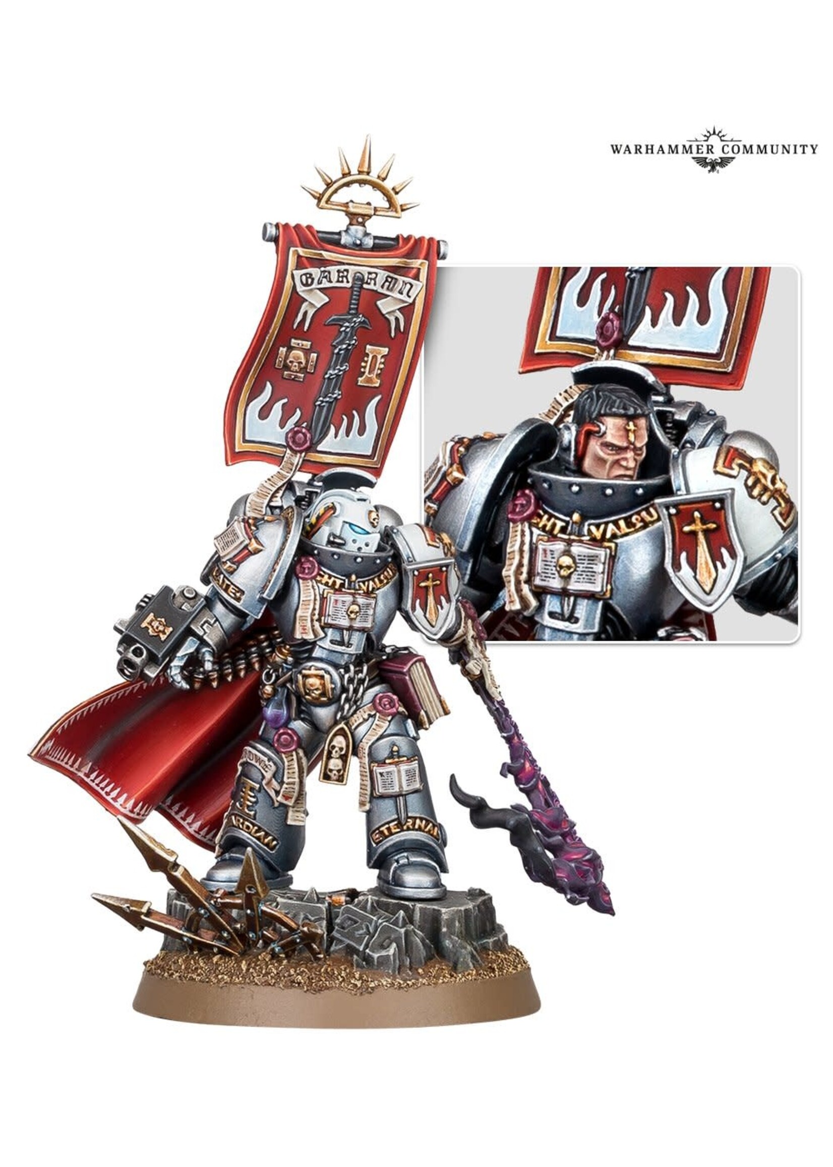 WH40K Grey Knights Castellan Crowe