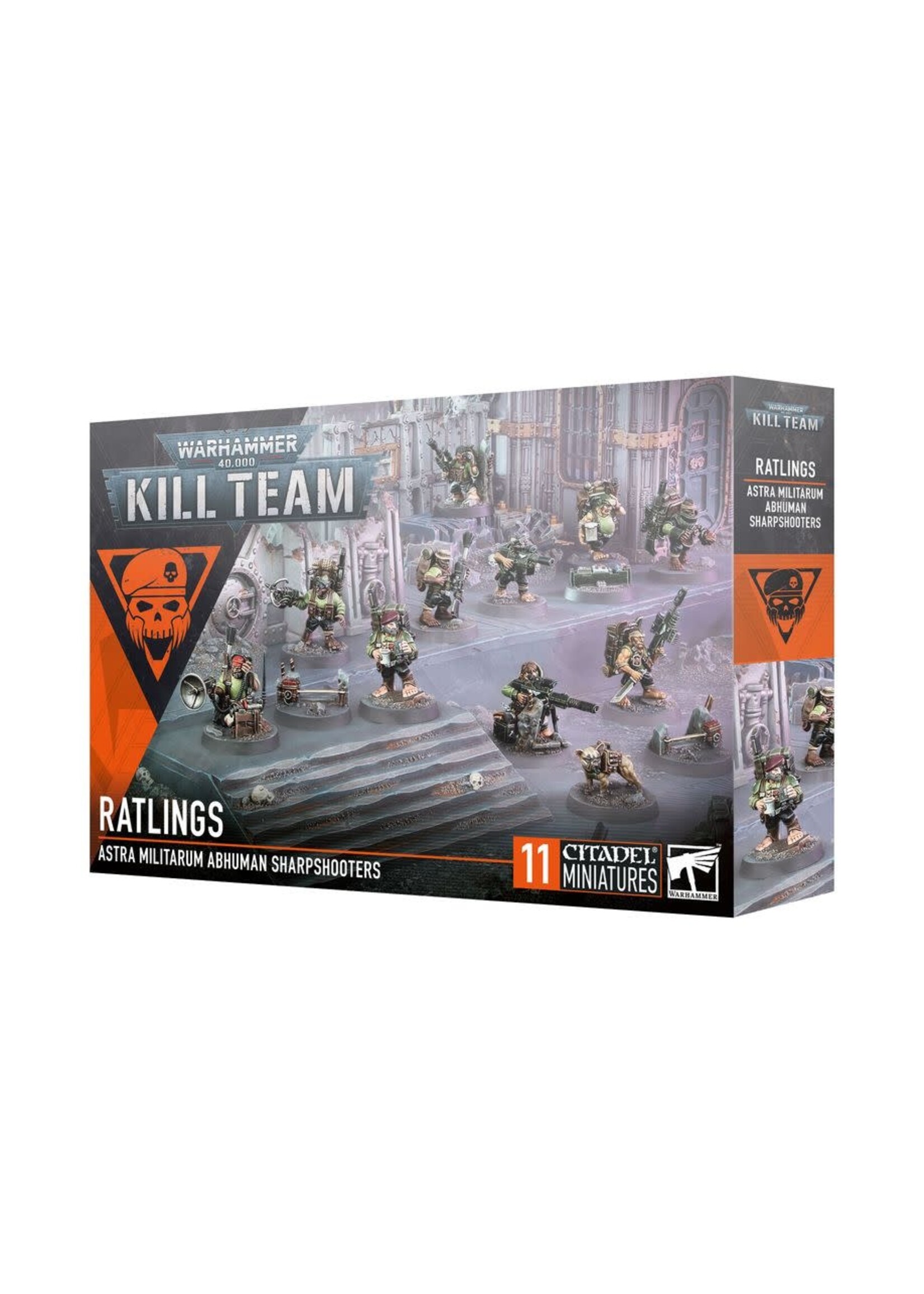 WH40K Kill Team Ratlings Astra Militarum Abhuman Sharpshooters