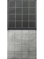 Chessex ***Battle Mat 97480 Megamat Square 34.5x48 inch Reversable Black Grey