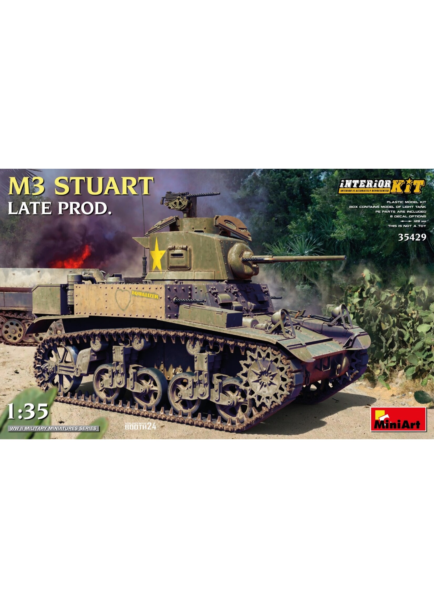 MiniArt MIART35429 M3 Stuart Late Production Interior Kit (1/35)