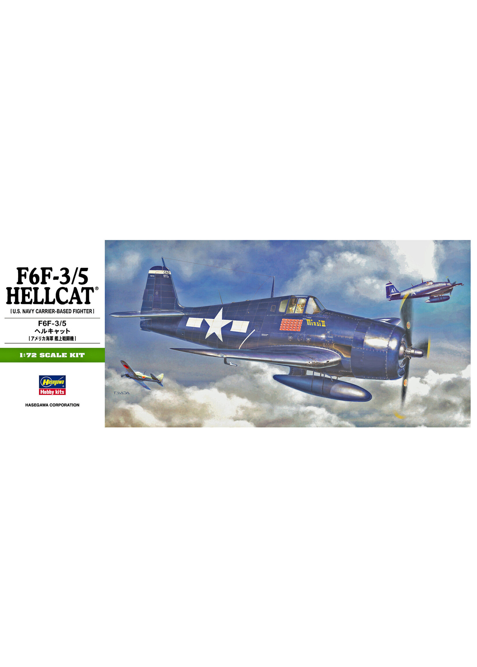Hasegawa ***HSGWA00241 F6F-3/5 Hellcat (1/72)