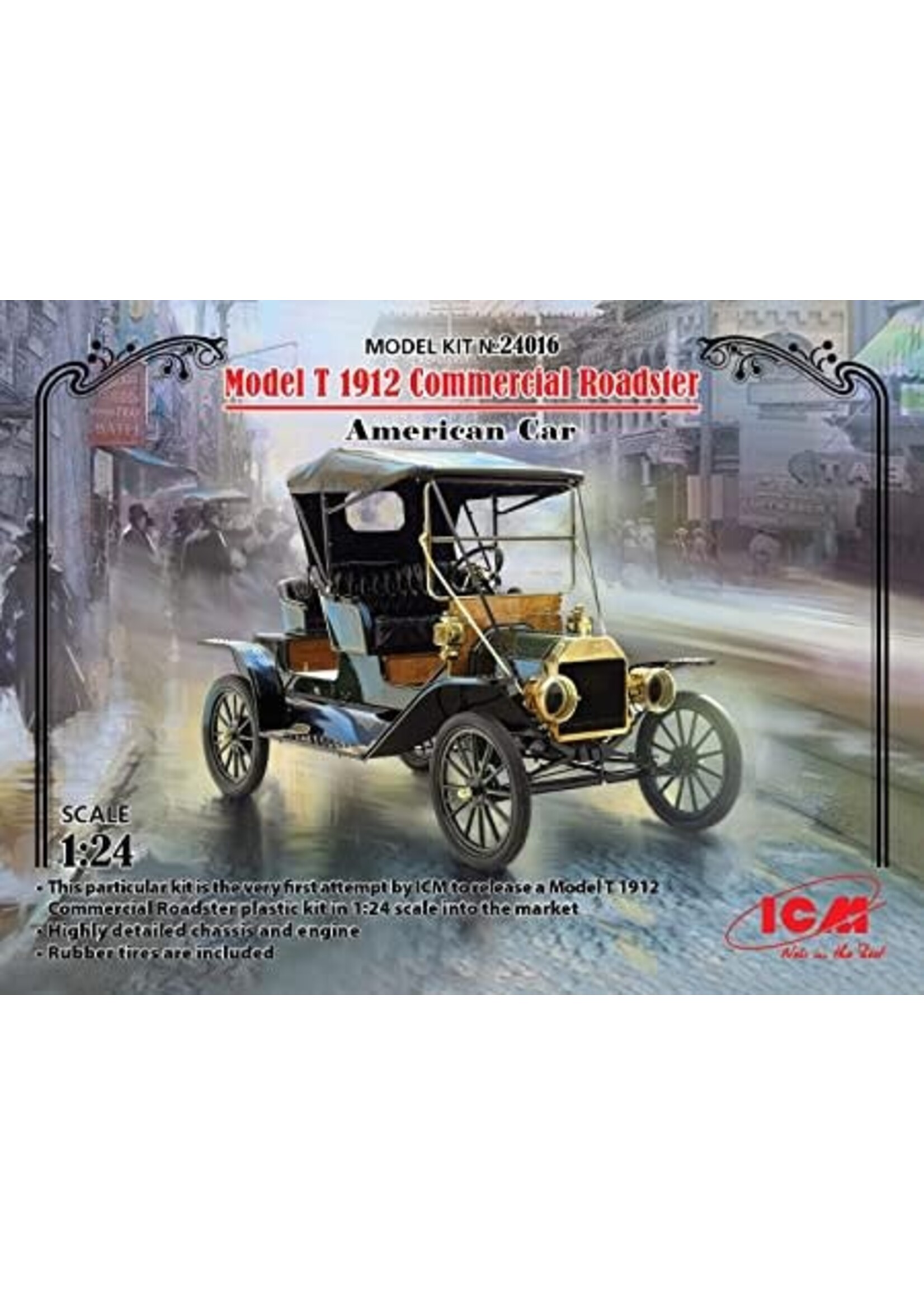 ICM ICM24016 Model T 1912 Commercial Roadster (1/24)
