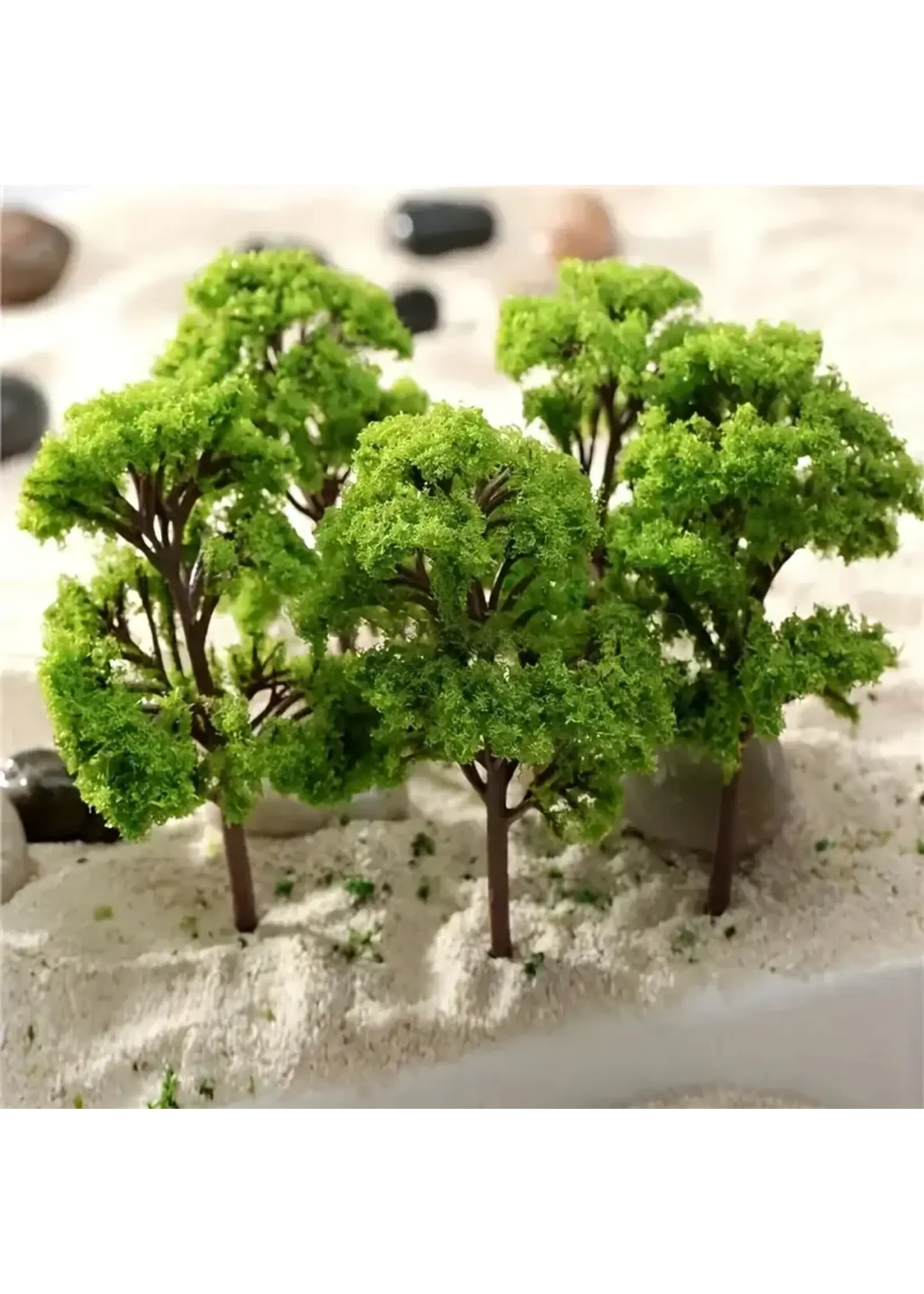 Trees Light Green 3.94 Inch