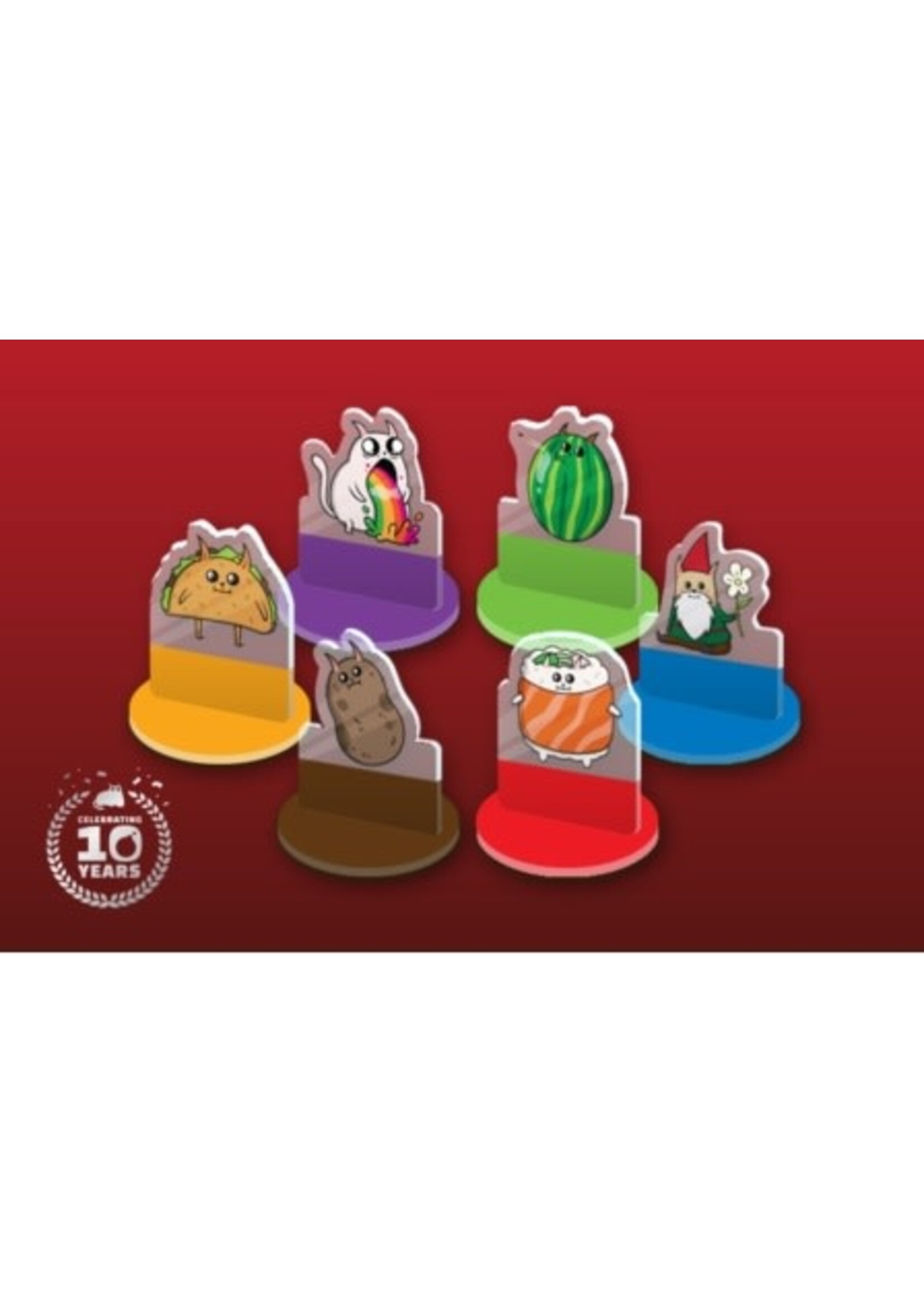 Exploding Kittens Acrylic Meeples