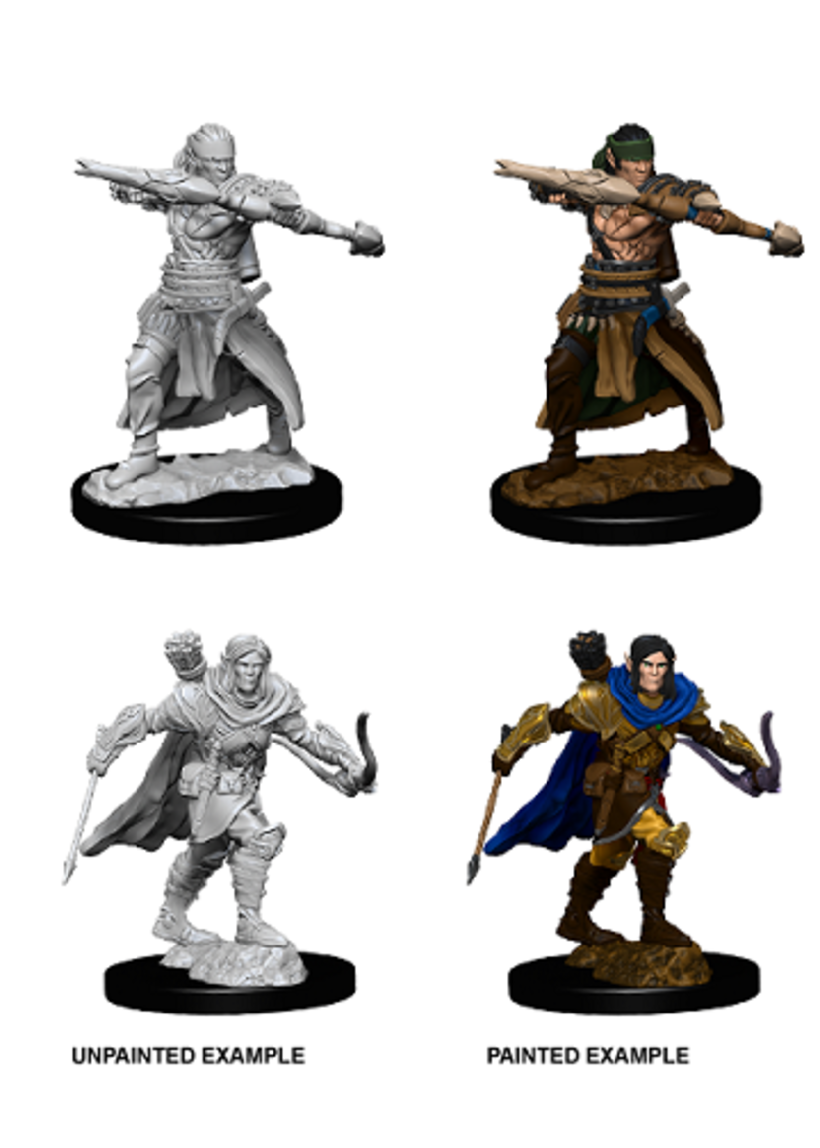 WizKids WK73544 PF Half-Elf Male Ranger WV7