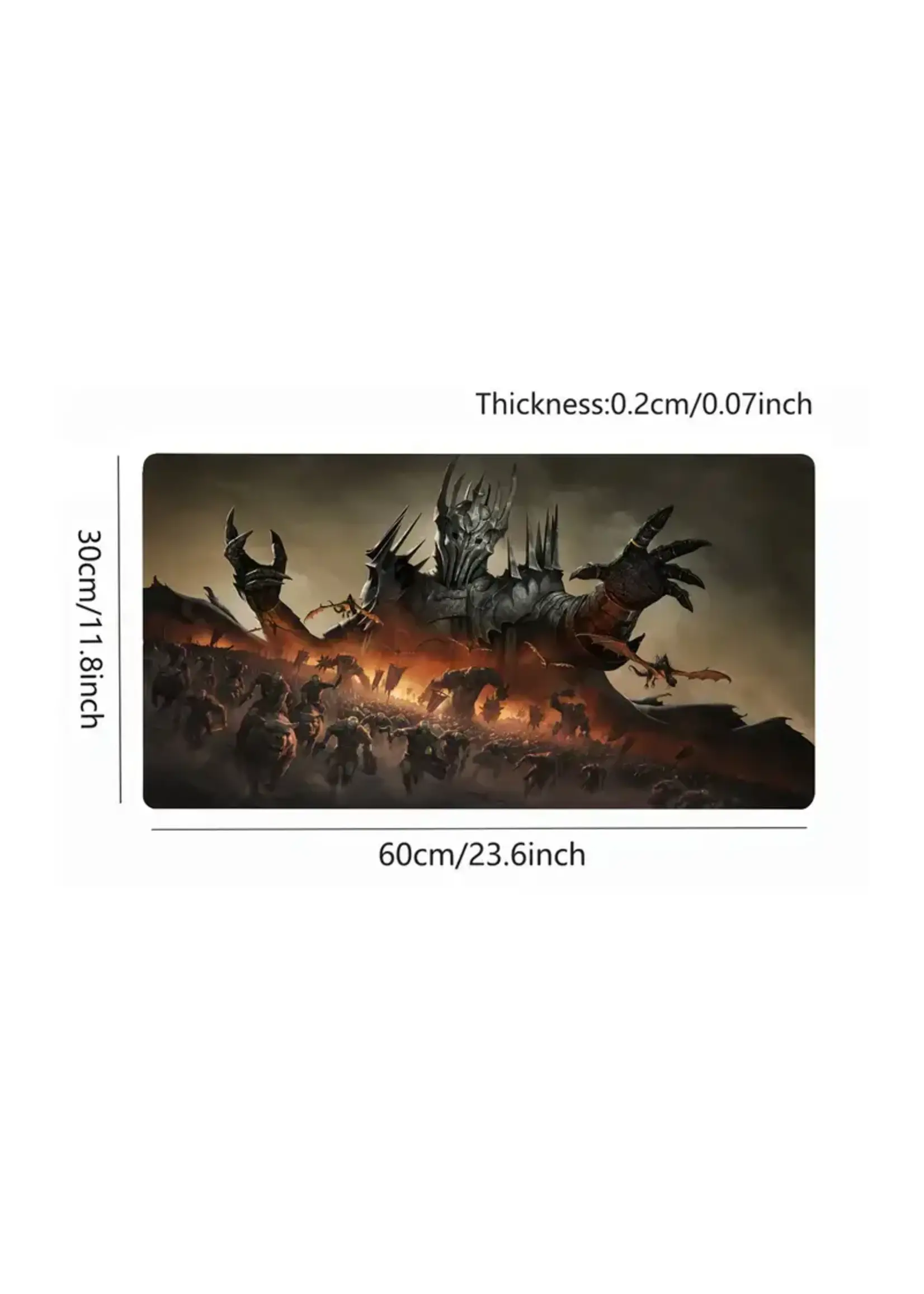 Mouse Pad 12x24 Inch Army of Sauron