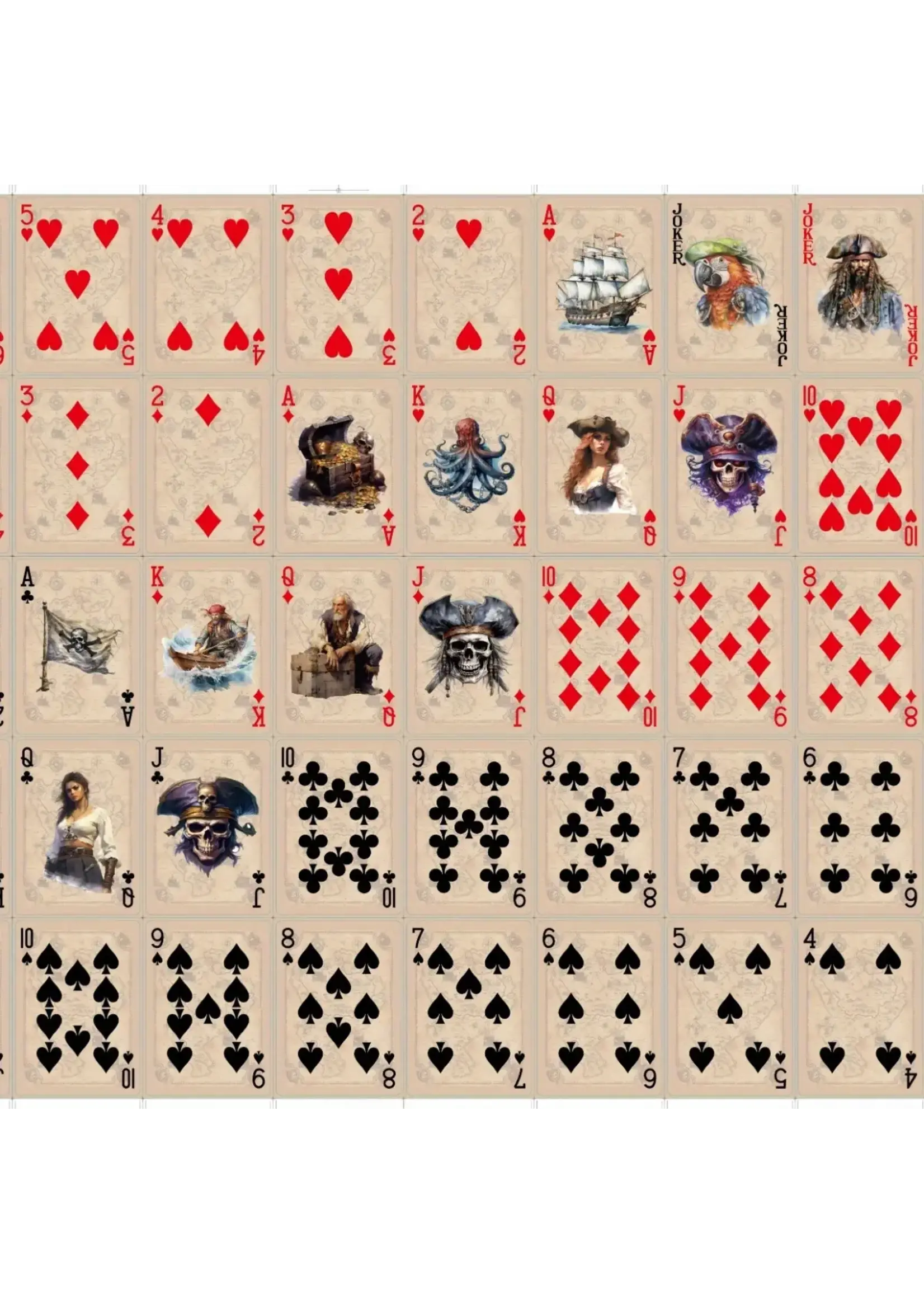 Playing Cards Pirate