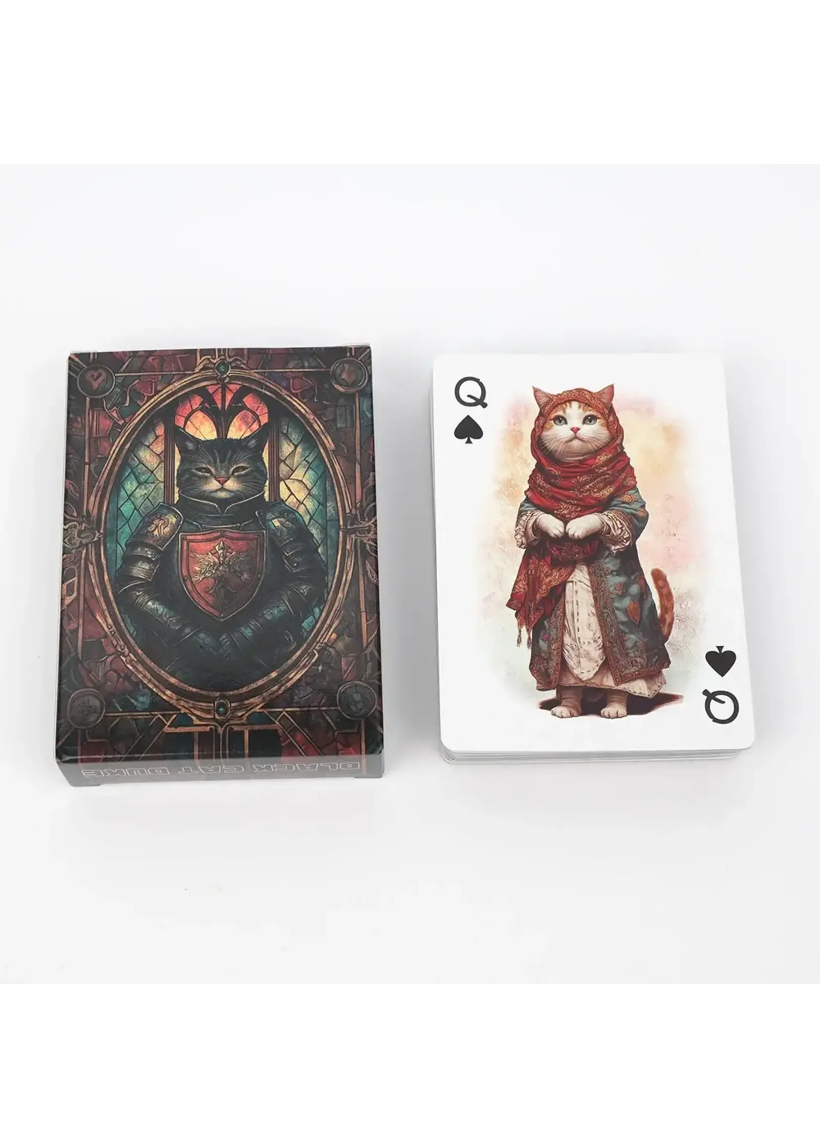 Antique Cat Playing Cards