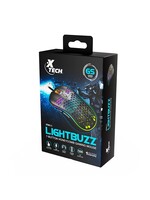XTech Xtech Lightbuzz 3D 7 Button Honeycomb RGB Wired Gaming Mouse – Black