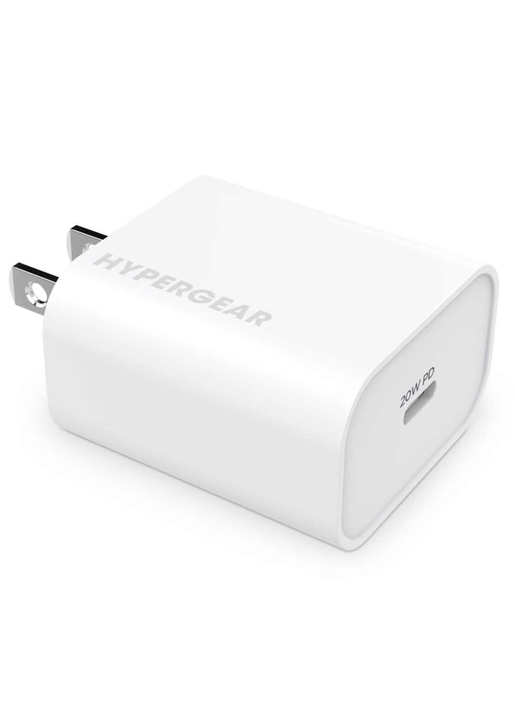 HyperGear HyperGear Wall Charger 1 Port USB-C 20W MagSafe Compatible – White