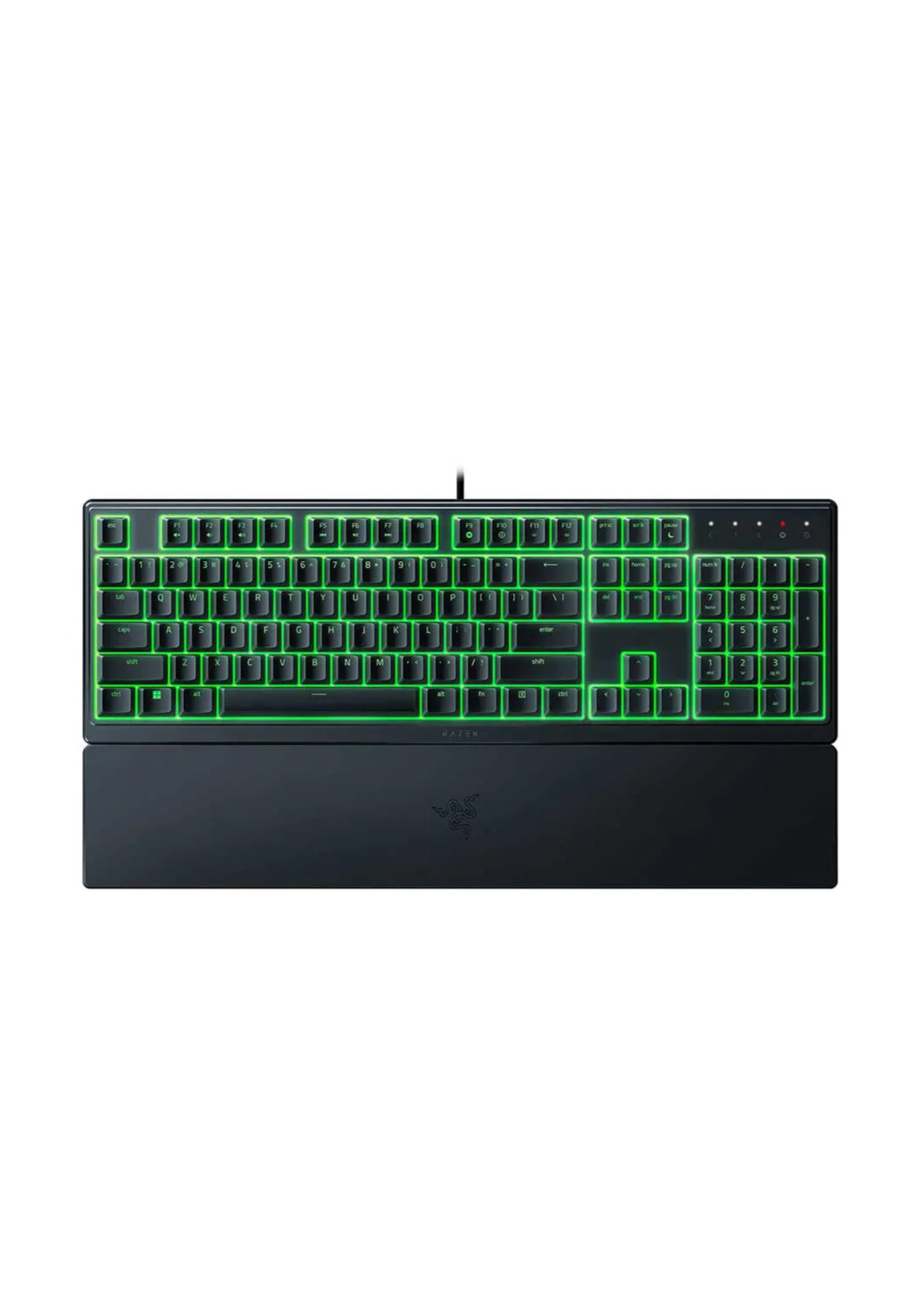 Razer Razer Ornata V3 X Low-profile Membrane Switches Chroma RGB Wired Gaming Keyboard– Black