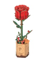 Rowood ROETW042 DIY Red Rose 3D Wooden Puzzle