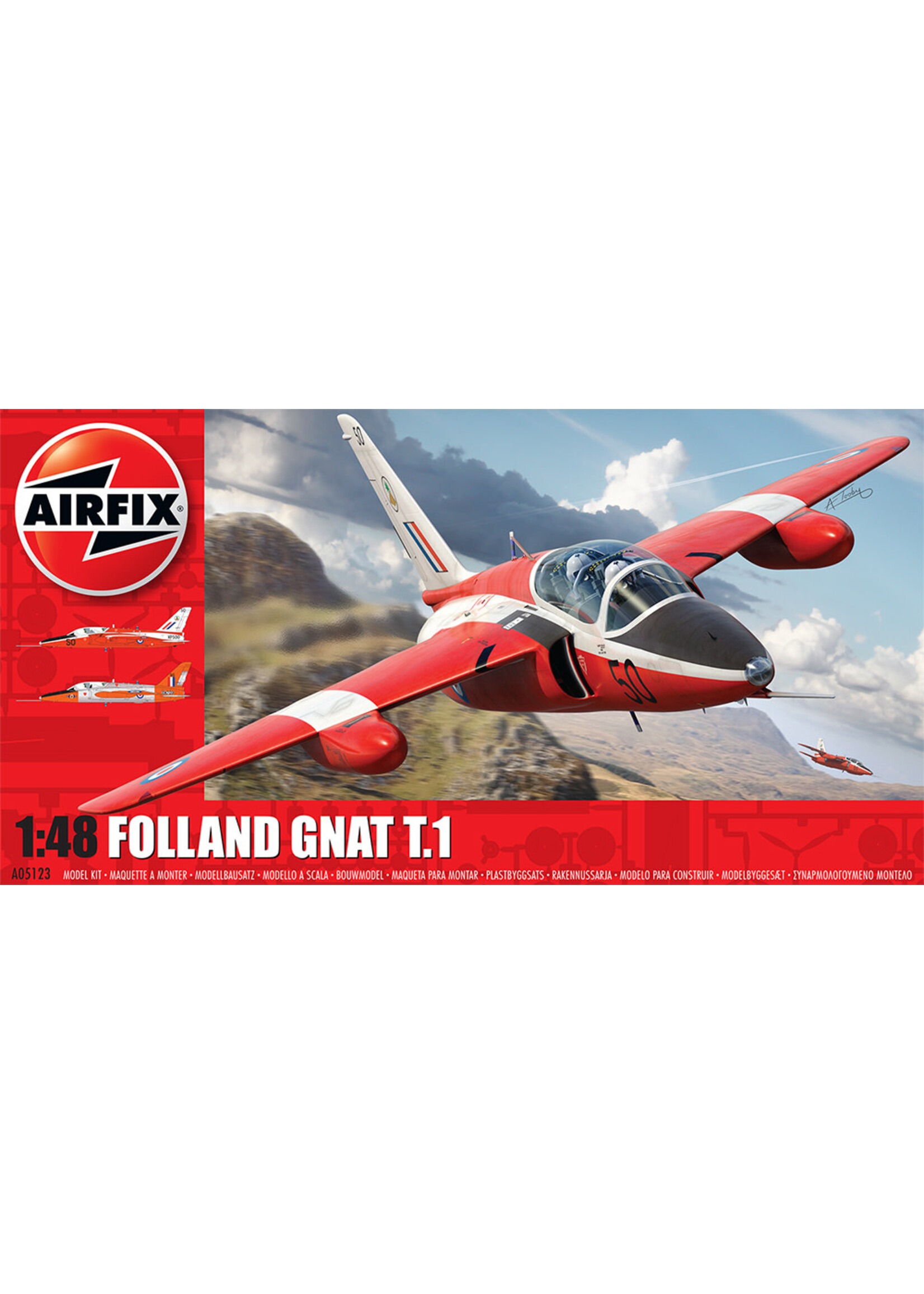 Airfix AIR05123 Folland Gnat (1/48)