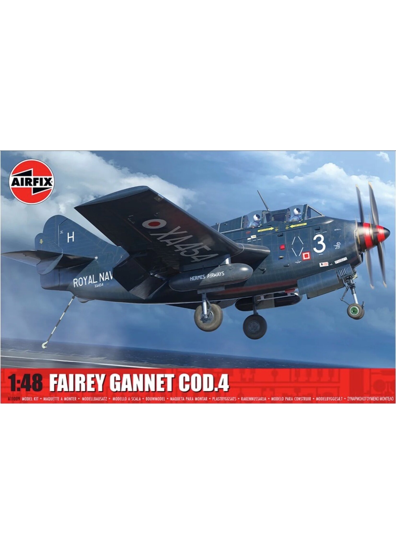 Airfix AIR11009 Fairey Gannet COD.4 (1/48)