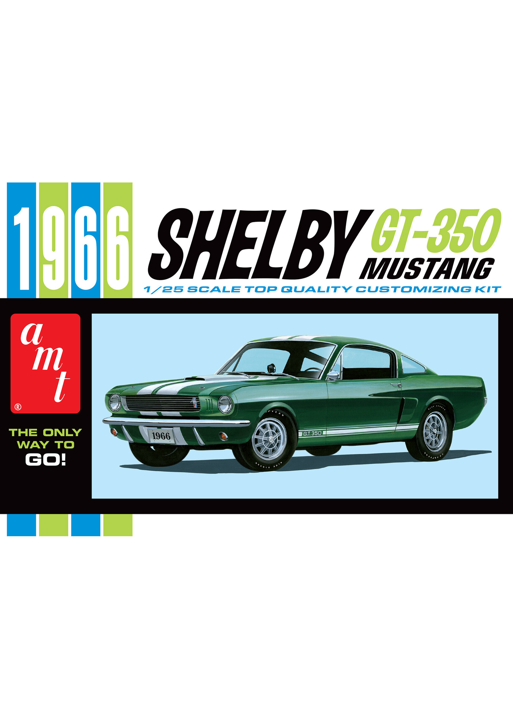 AMT AMT1491 1966 Shelby Mustang 350GT (1/25)