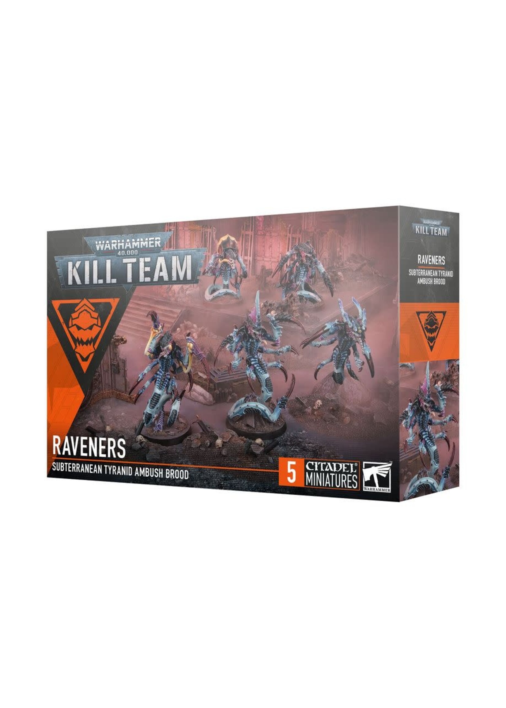 WH40K Kill Team Raveners Subterranean Tyranid Ambush Brood