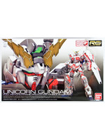 Bandai RG #25 Unicorn Gundam Full Psycho-Frame Prototype Mobile Suit RX-0 Gundam UC (1/144)