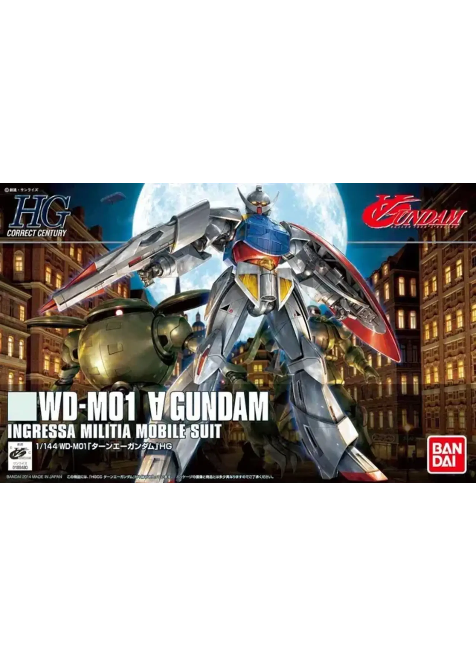 Bandai HGUC WD-M01 Gundam (1/144)